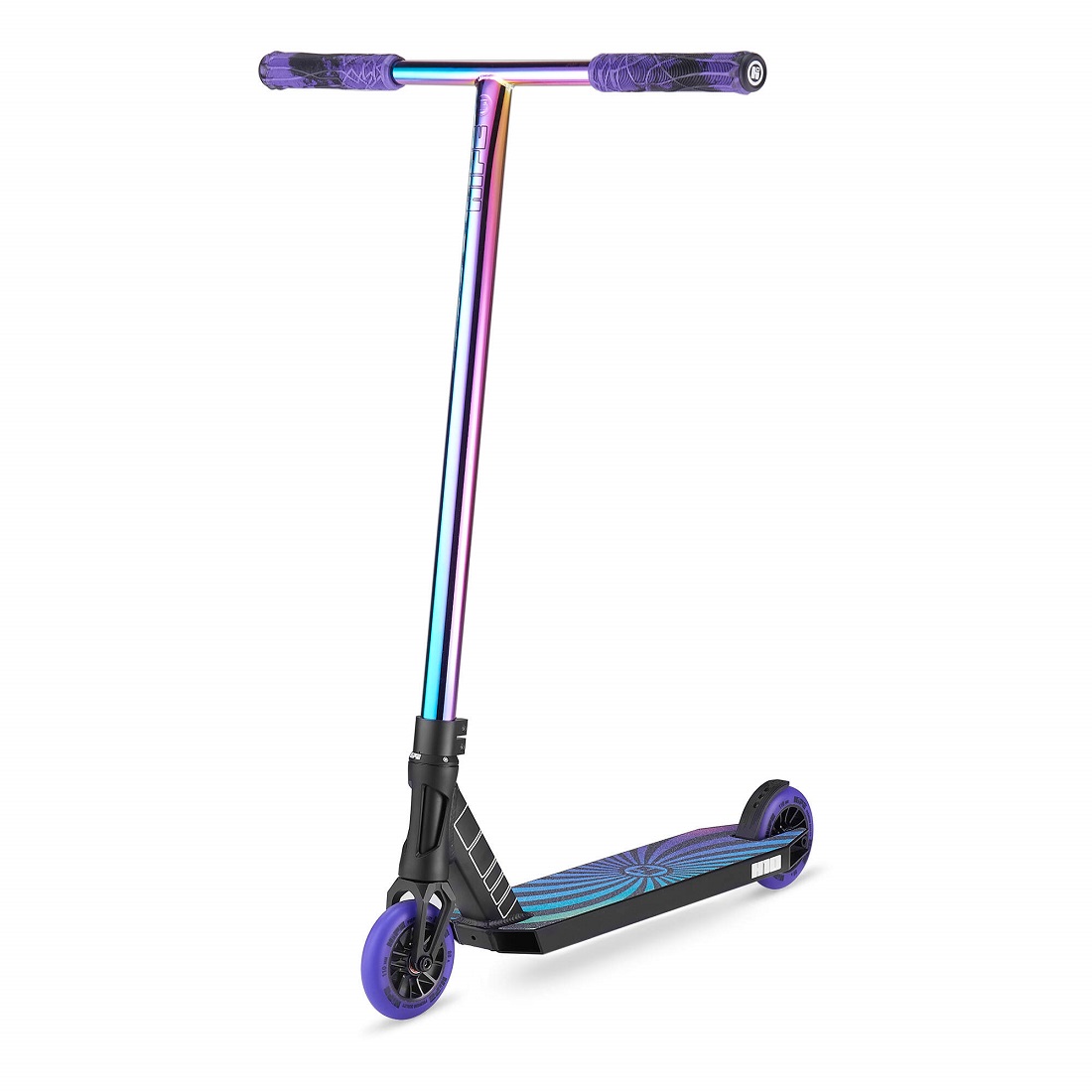 Самокат трюковой HIPE H10 RS фиолетовый/неохром (820001)