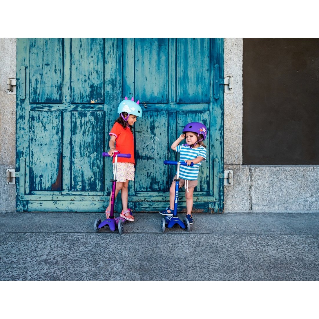 MICRO Mini Deluxe сиреневый/розовый LED (MMD173)