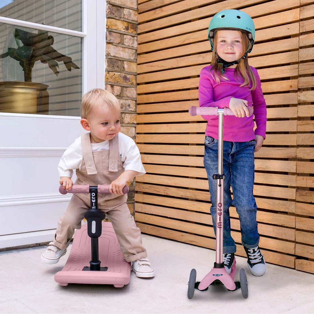 MICRO Mini Deluxe Rock & Go LED пудрово - розовый (MMD386)