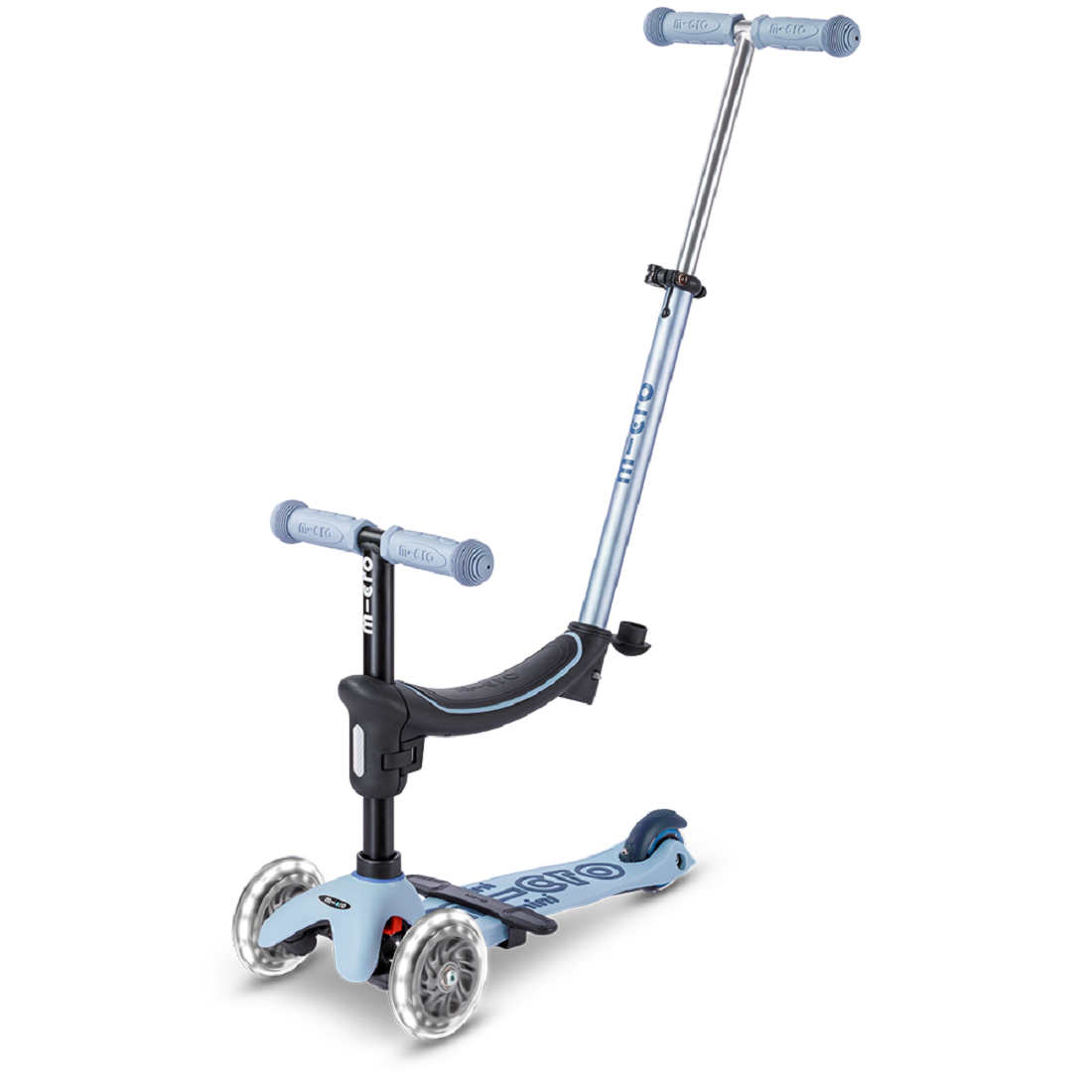 MICRO Mini Deluxe Rock & Go LED голубой (MMD388)