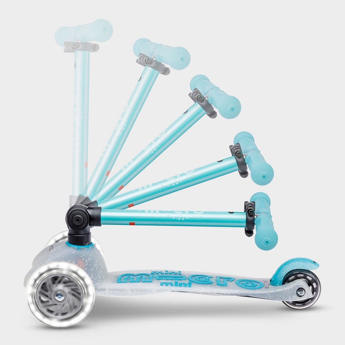 MICRO Mini Deluxe Orion складной LED голубой (MMD374)