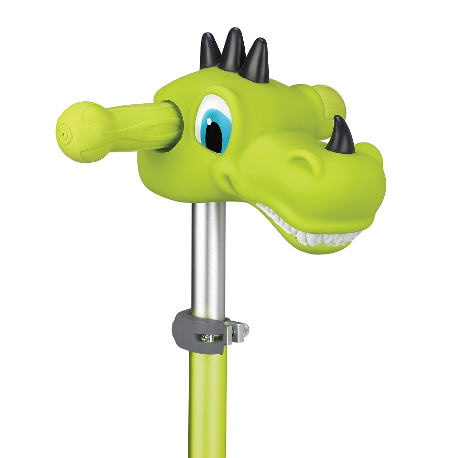 GLOBBER Насадка на руль "Динозавр" зелёный (527-106)