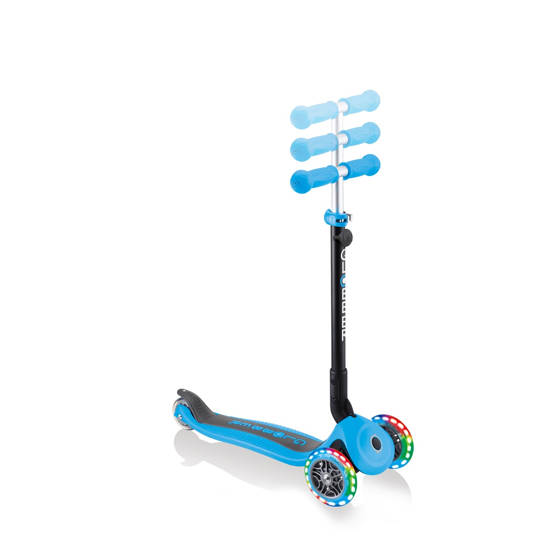 GLOBBER GO UP FOLDABLE PLUS LIGHTS  голубой (643-101)