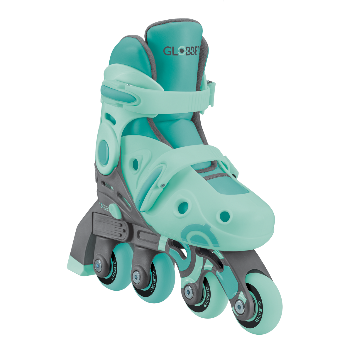 GLOBBER Ролики LEARNING SKATES 2в1 мятный 26-29 (780-206)