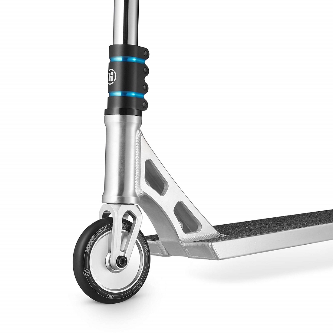 Самокат трюковой HIPExtreme H6 серебро/голубой (410609)