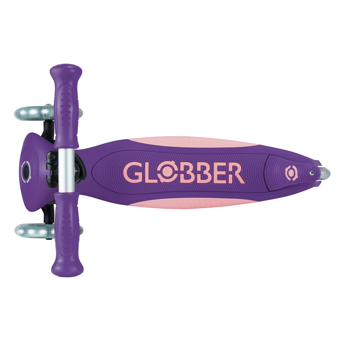 GLOBBER PRIMO FOLDABLE PLUS LIGHTS V2 фиолетовый (439-603-2)