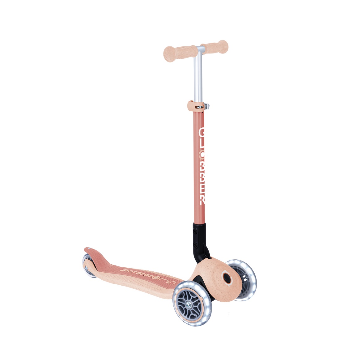 GLOBBER PRIMO FOLDABLE LIGHTS ECOLOGIC персиковый (696-506-2)