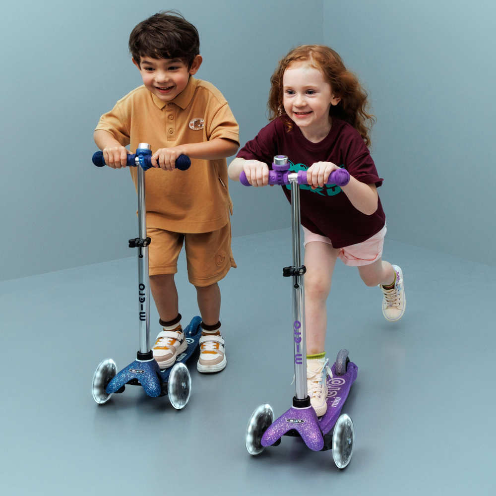 MICRO Mini Deluxe Блестящий галактика LED синий (MMD219)