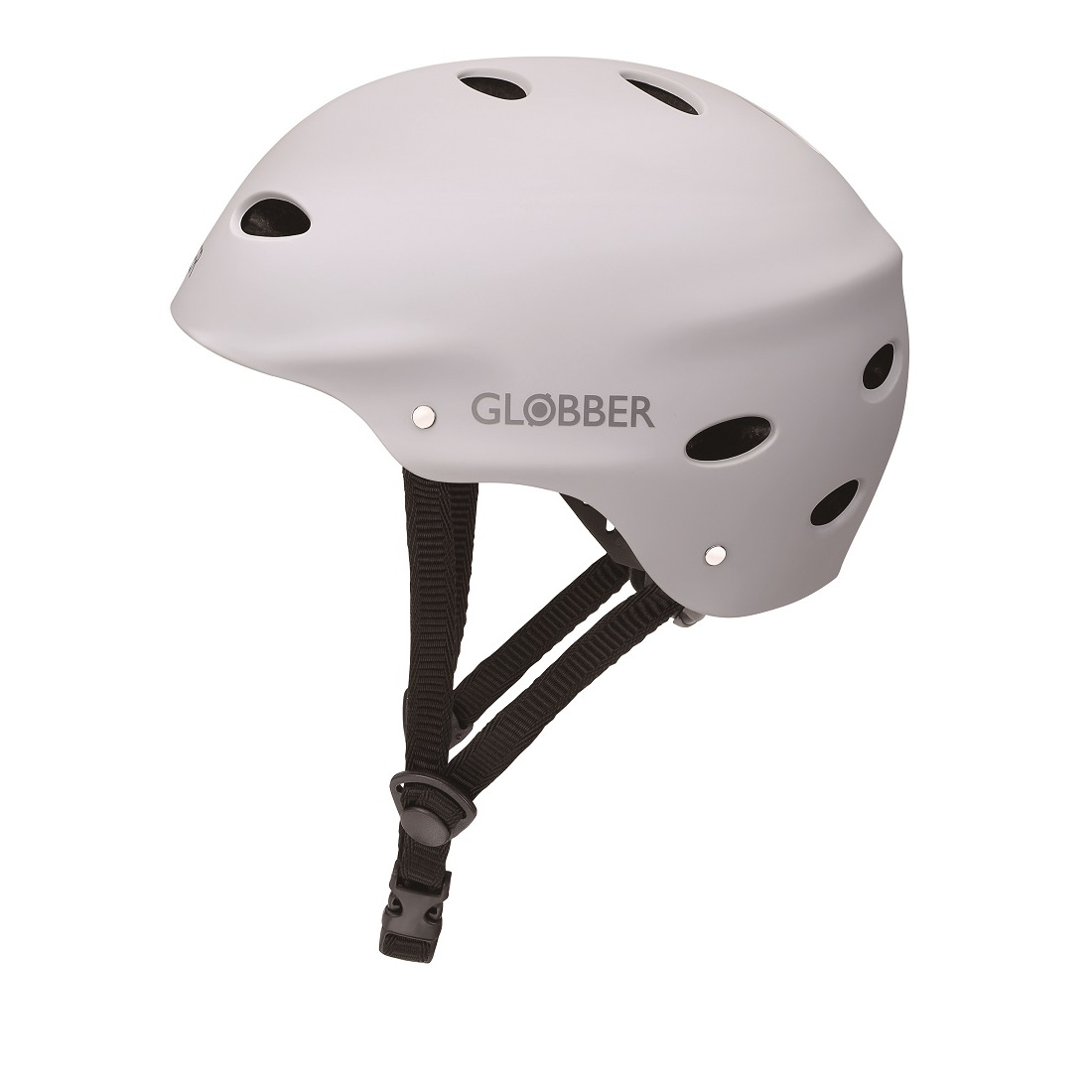 GLOBBER Шлем ADULT M (57-59см) белый (514-119)