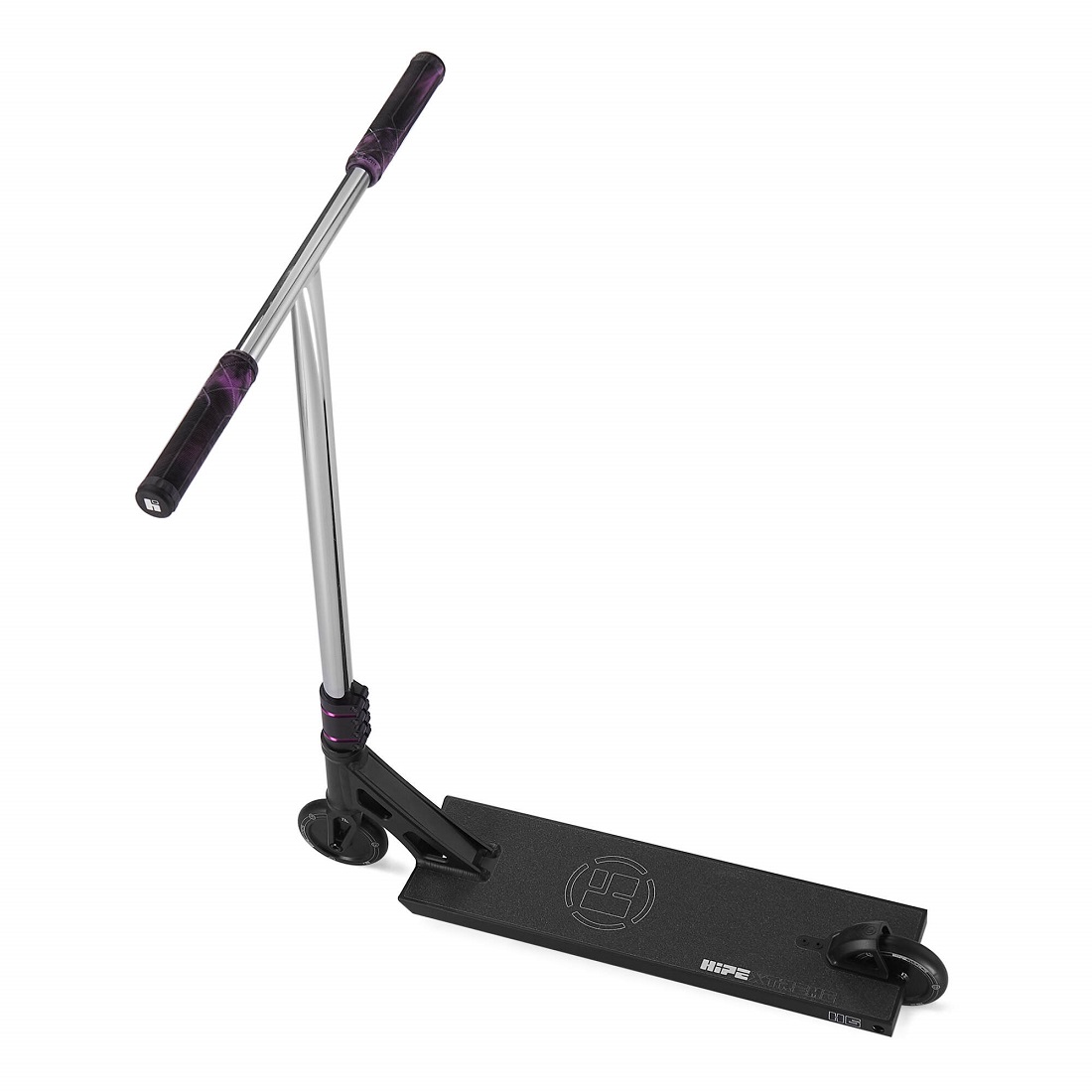 Самокат трюковой HIPExtreme H6 черный/фиолетовый (410608)