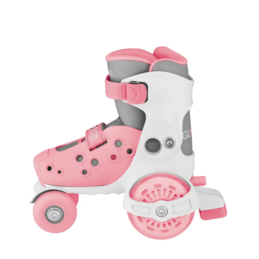 GLOBBER Ролики LEARNING SKATES пастельно-розовый 26-29 (880-210)
