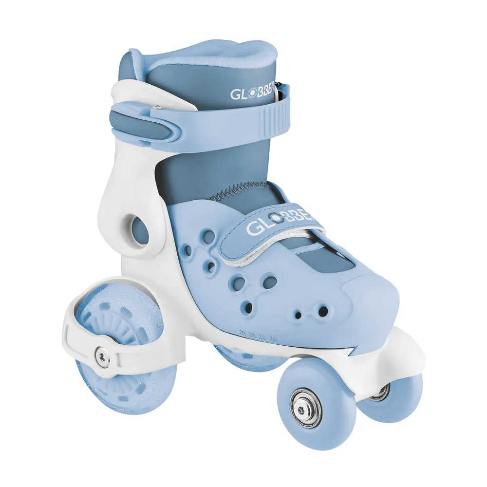 GLOBBER Ролики LEARNING SKATES пастельно-синий 26-29 (880-200)