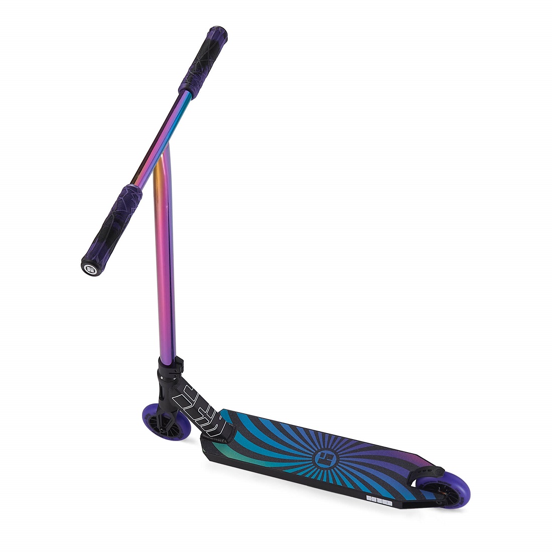 Самокат трюковой HIPE H10 RS фиолетовый/неохром (820001)