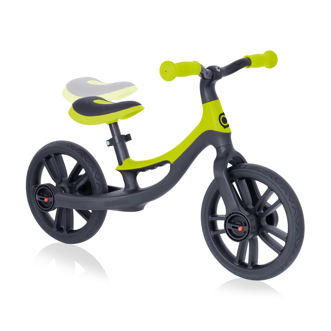 GLOBBER Беговел GO BIKE ELITE черно-зеленый (710-106)