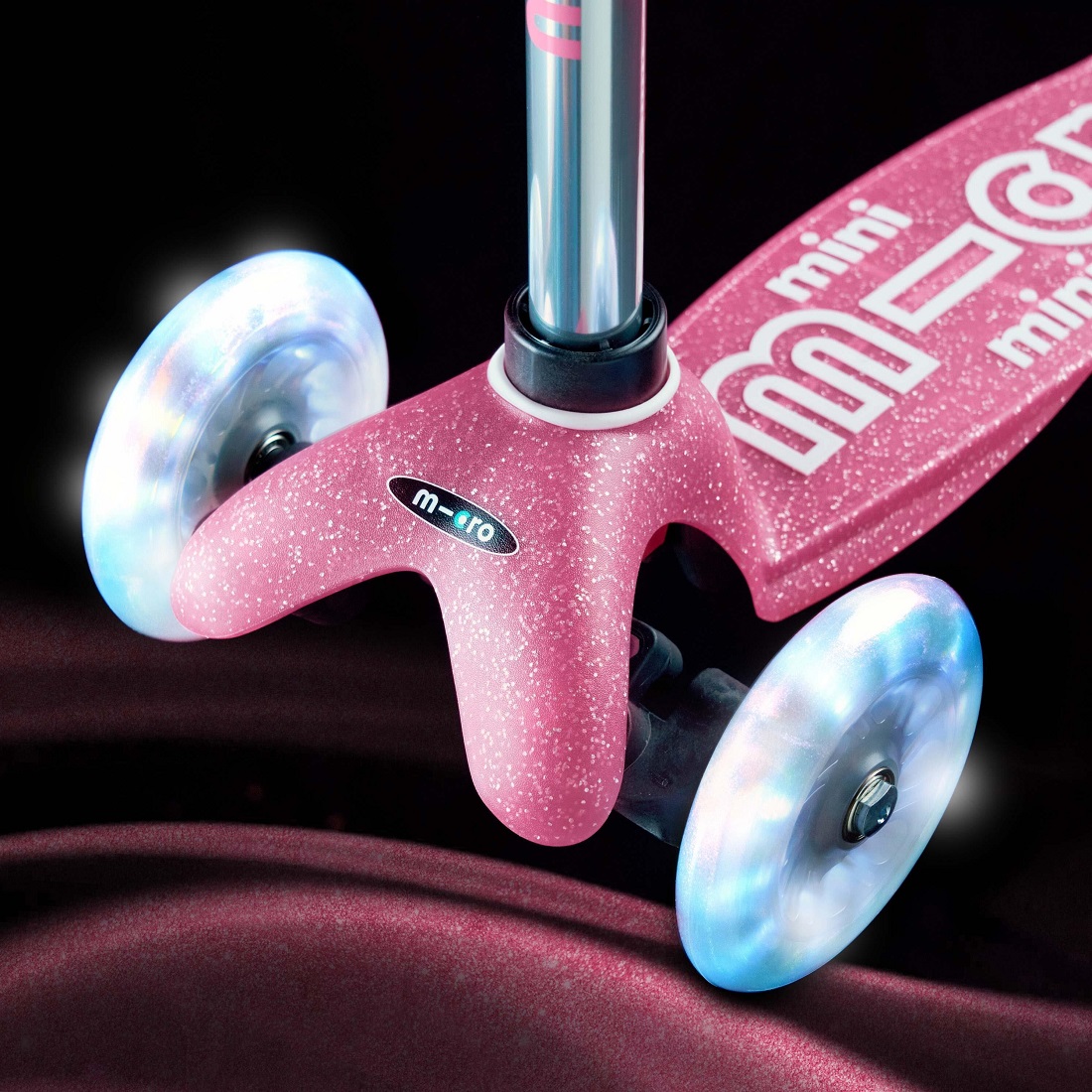 MICRO Mini Deluxe Блестящий LED розовый (MMD208)