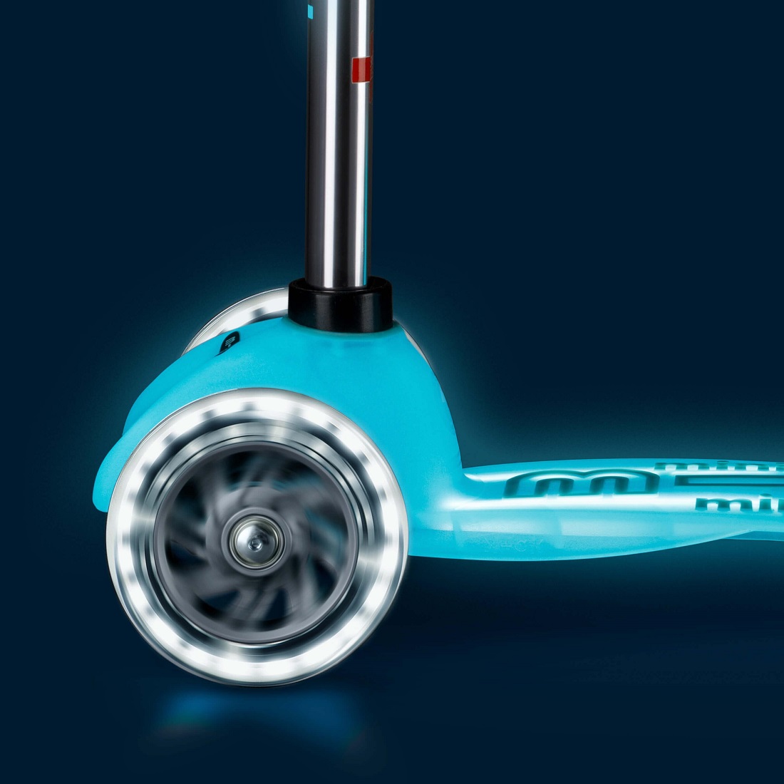 MICRO Mini Deluxe Glow Plus (светящийся) LED ледниковый аква (MMD214)