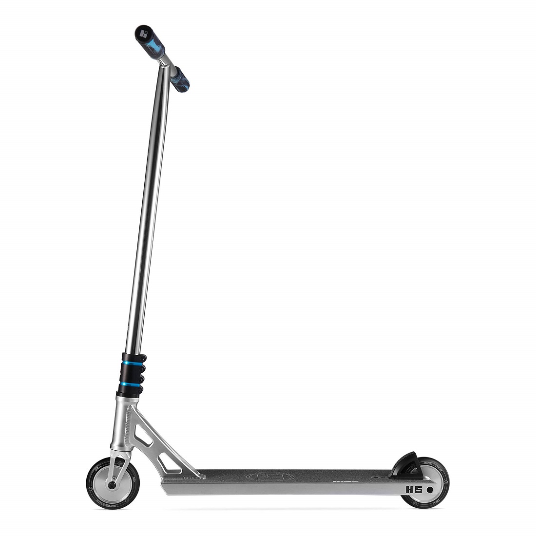 Самокат трюковой HIPExtreme H6 серебро/голубой (410609)