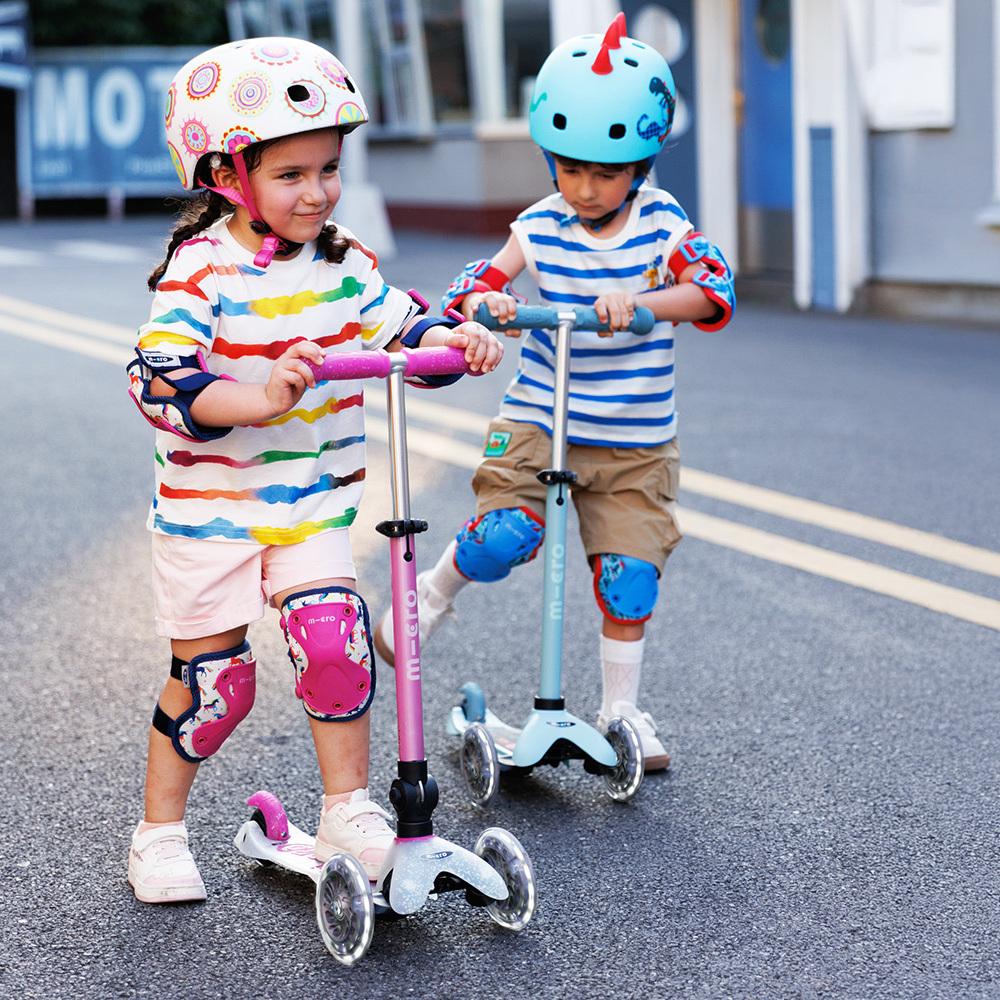 MICRO Mini Deluxe Orion складной LED голубой (MMD374)