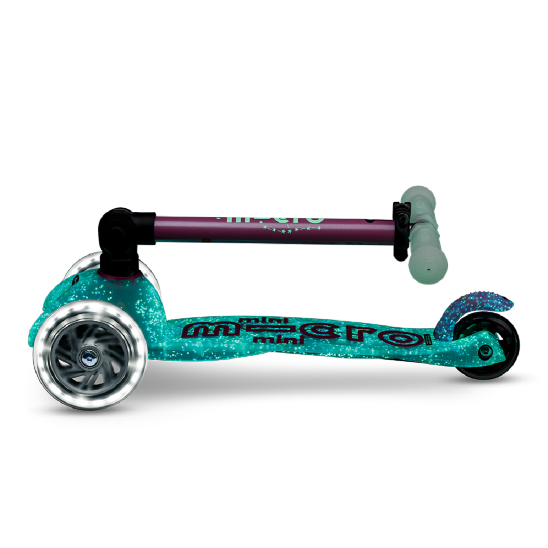 MICRO Mini Deluxe Orion складной LED розовый (MMD373)