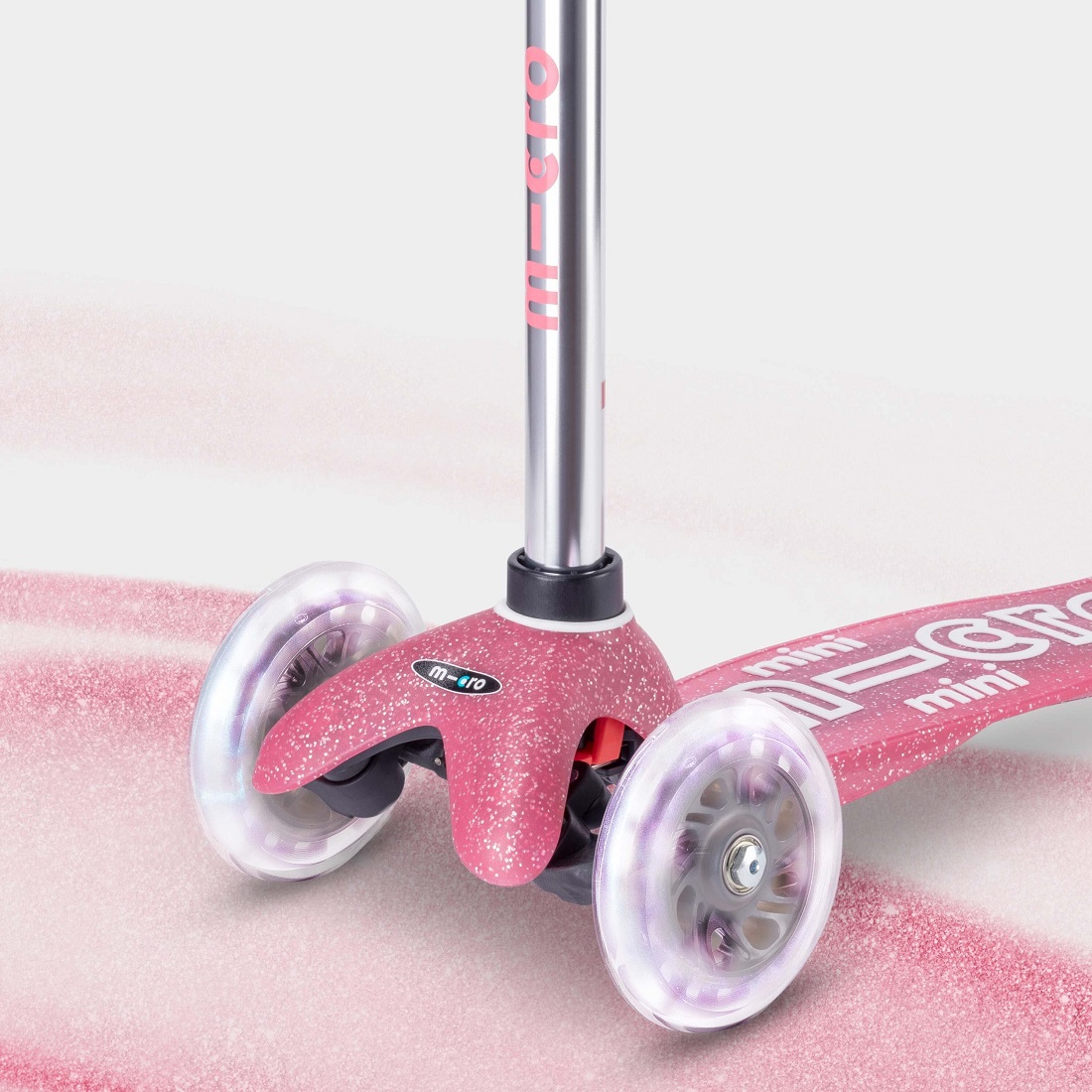 MICRO Mini Deluxe Блестящий LED розовый (MMD208)