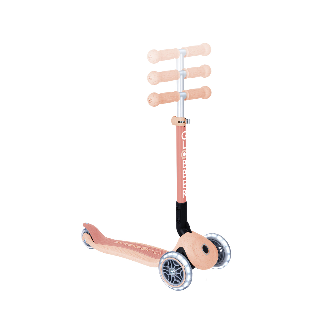 GLOBBER JUNIOR FOLDABLE LIGHTS ECOLOGIC персиковый (692-506)