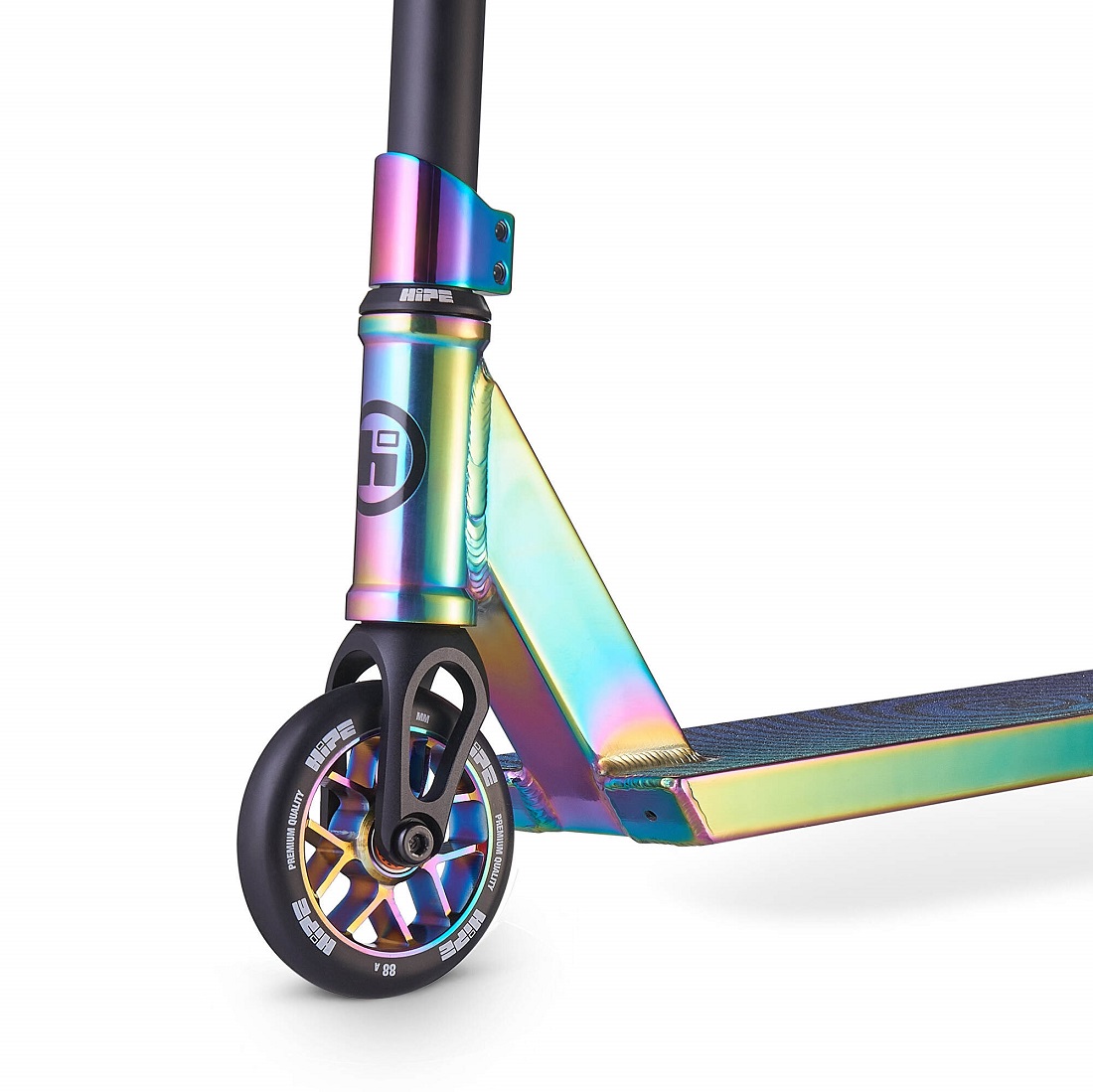 Самокат трюковой HIPE H11 RS черный/неохром (820002)