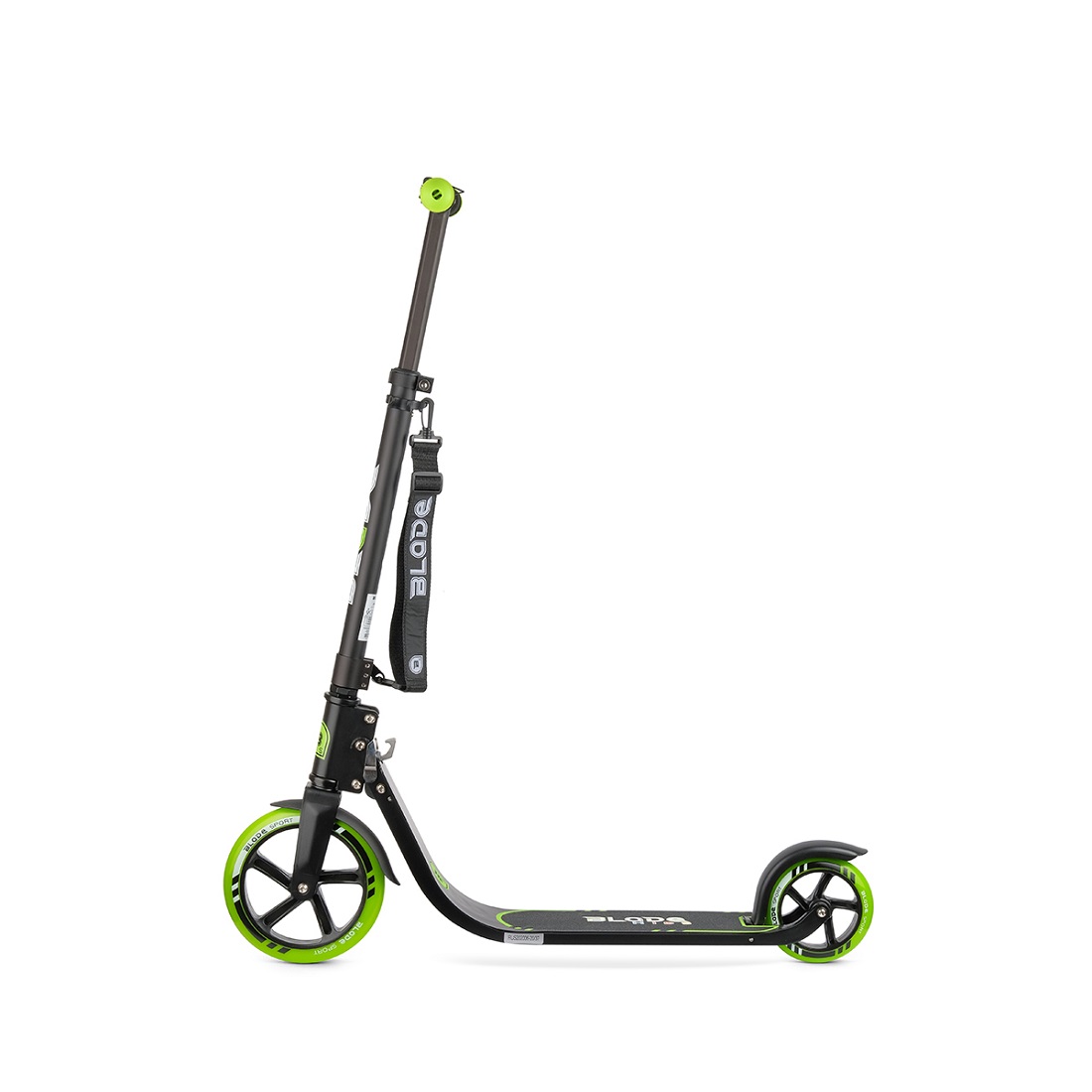 Самокат BLADE Sport PU V4 205/145 mm. черно-зеленый (231184)