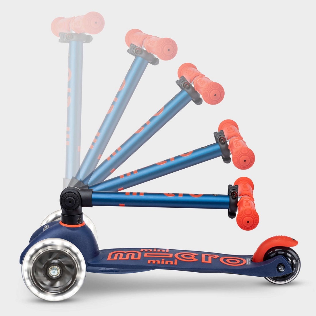 MICRO Mini Deluxe складной LED темно-синий (MMD196)