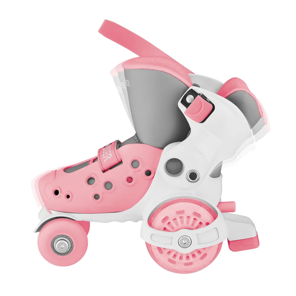 GLOBBER Ролики LEARNING SKATES пастельно-розовый 26-29 (880-210)