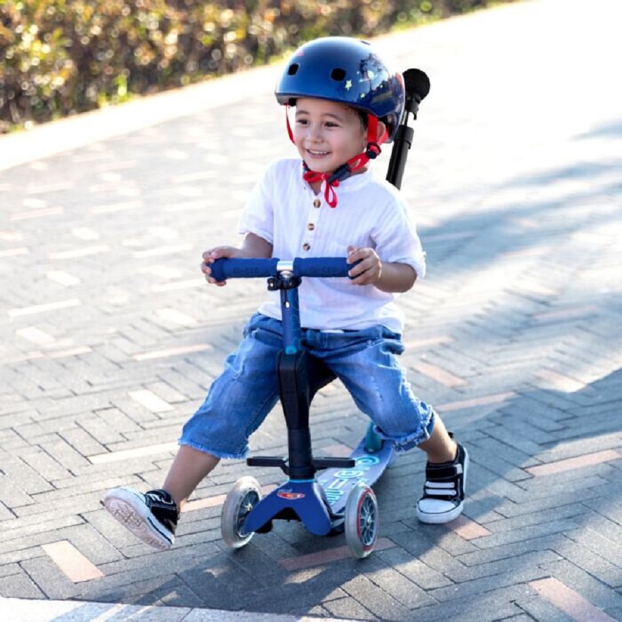 MICRO Ручка родительская с сиденьем + подставка для ножек (AC8051)