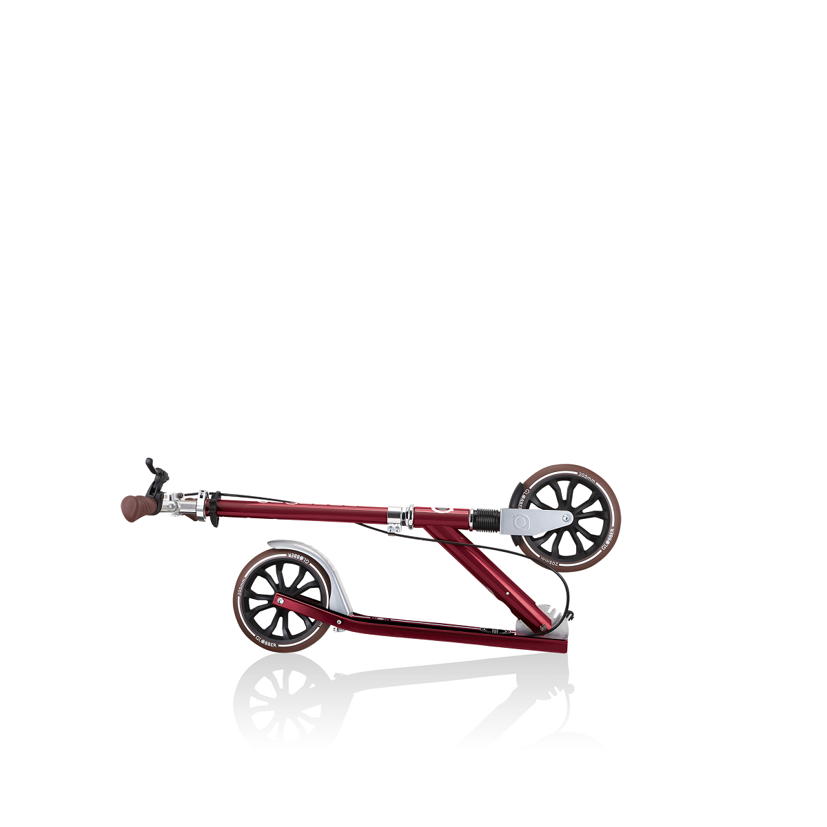GLOBBER NL 205 DELUXE темно-красный (685-102)