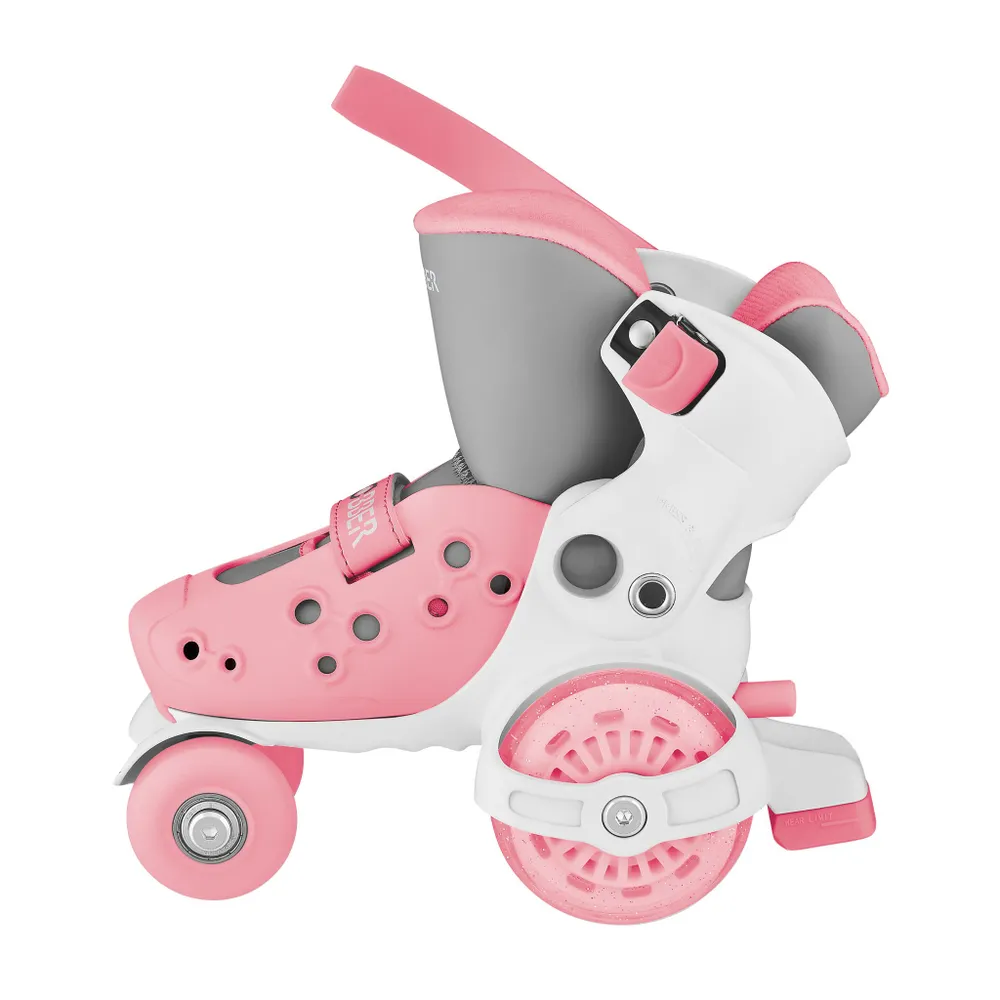 GLOBBER Ролики LEARNING SKATES пастельно-розовый 26-29 (880-210)