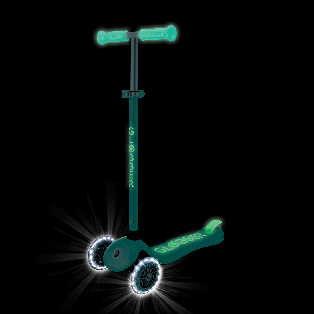 GLOBBER PRIMO PLUS GLOW LIGHTS мятный (443-206)