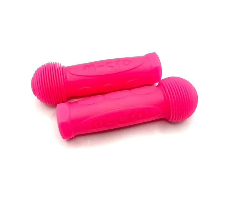 MICRO Резиновые ручки Mini Glow морозный розовый (4146)