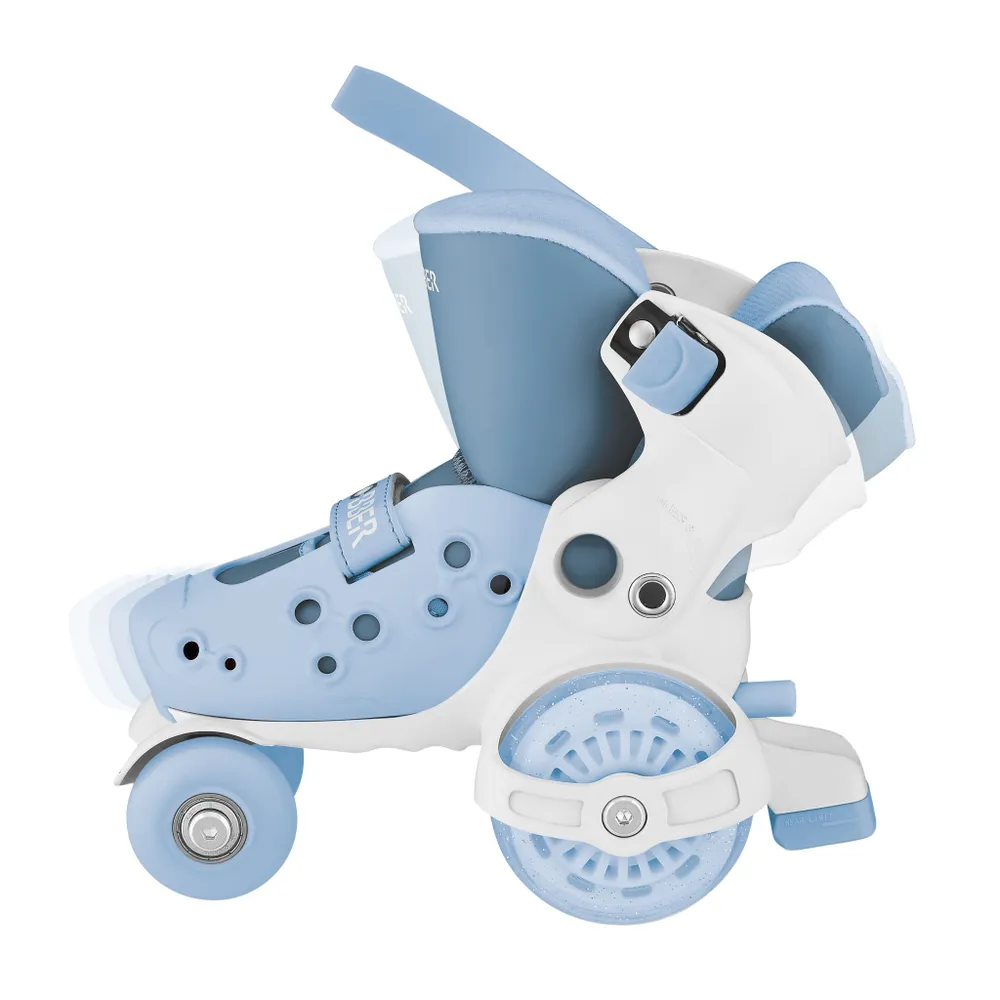 GLOBBER Ролики LEARNING SKATES пастельно-синий 26-29 (880-200)