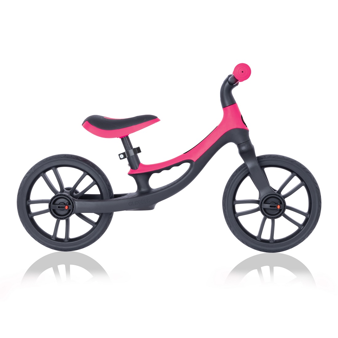 GLOBBER Беговел GO BIKE ELITE черно-розовый (710-110)