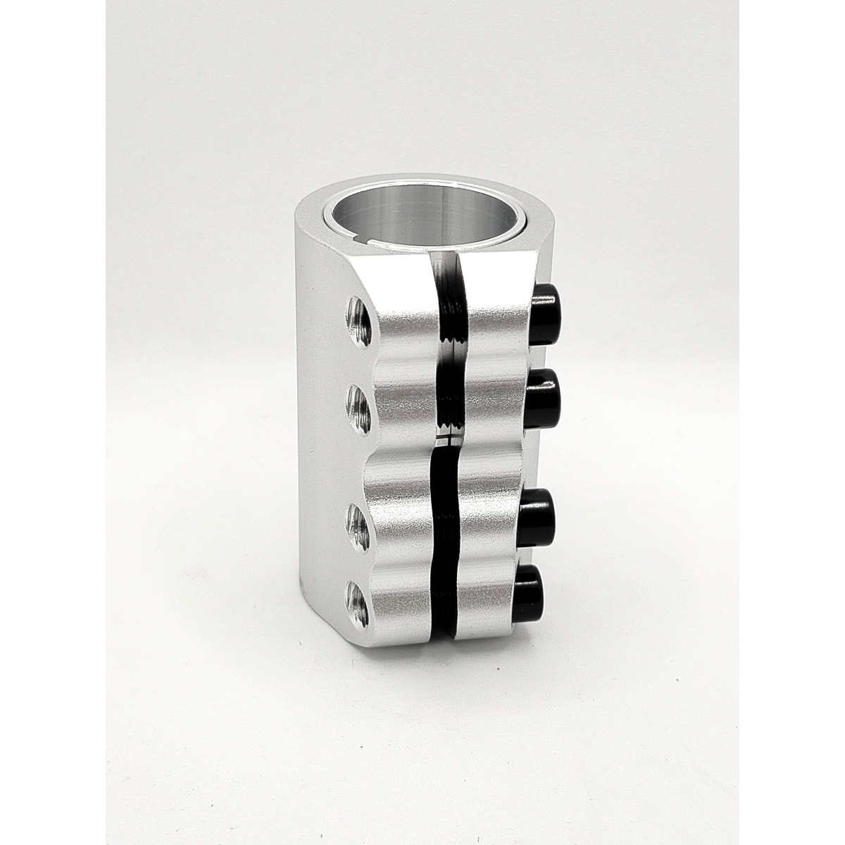 Хомут Fahrenheit 4 болта, SCS 31.8/34.9, серебристый (SC2208)