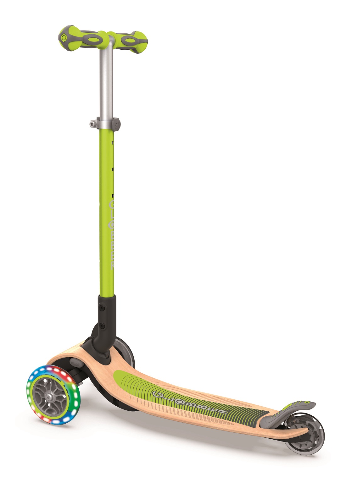 GLOBBER PRIMO FOLDABLE WOOD LIGHTS  зеленый (436-106)