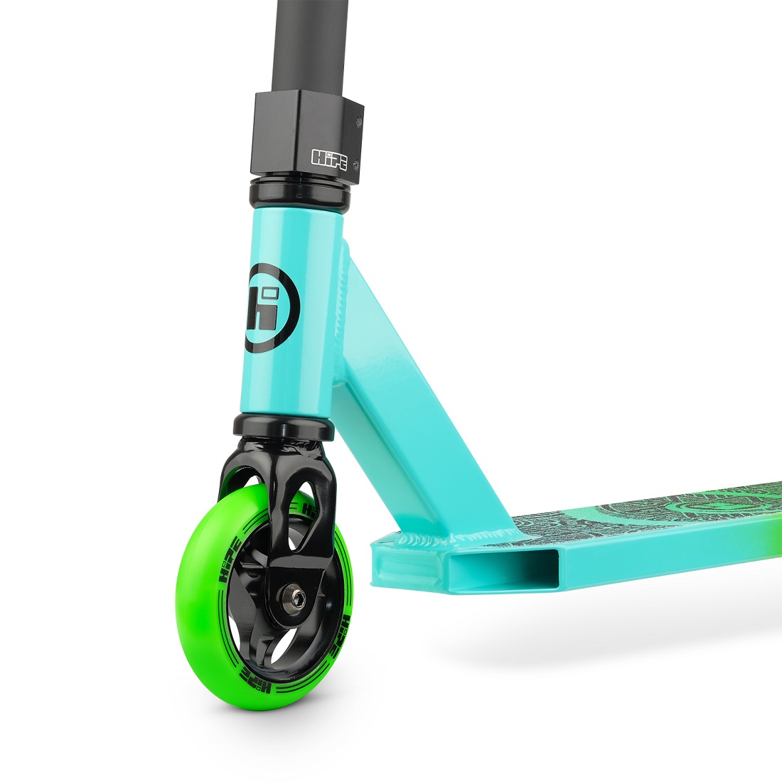 Самокат трюковой HIPE H1 mint/green (250845)
