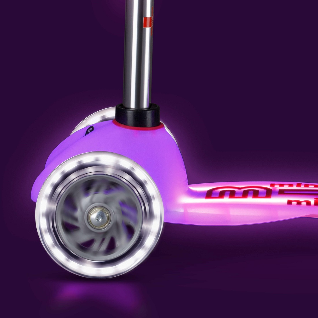 MICRO Mini Deluxe Glow Plus (светящийся) LED морозный розовый (MMD213)