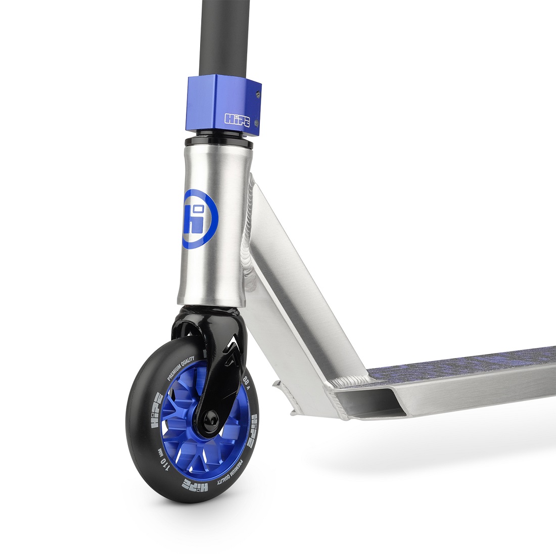 Самокат трюковой HIPE H3 raw/violet (250849)