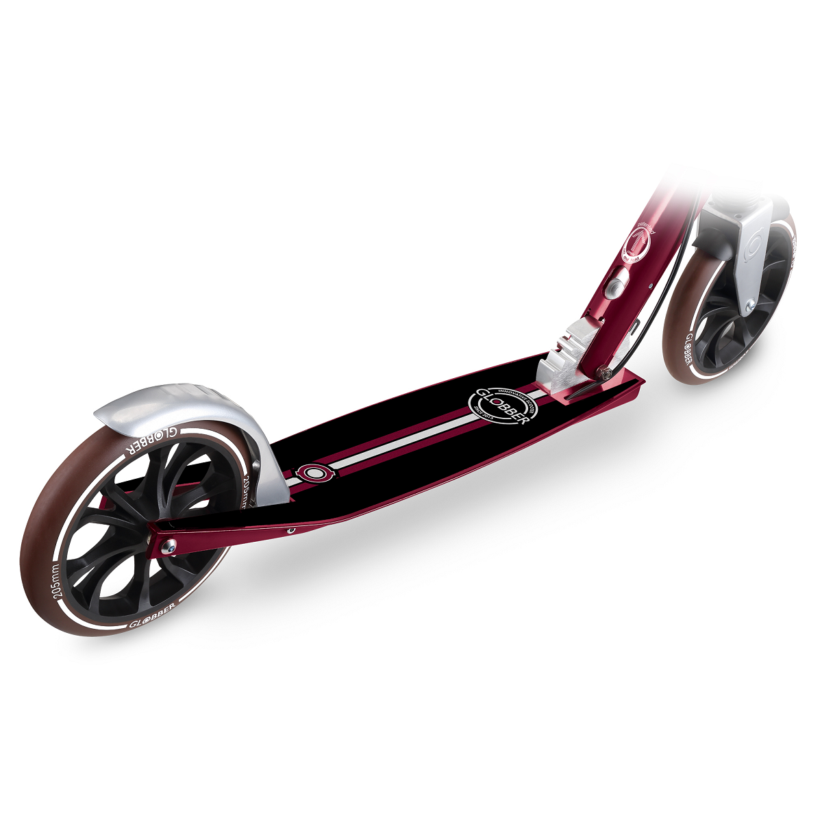 GLOBBER NL 205 DELUXE темно-красный (685-102)