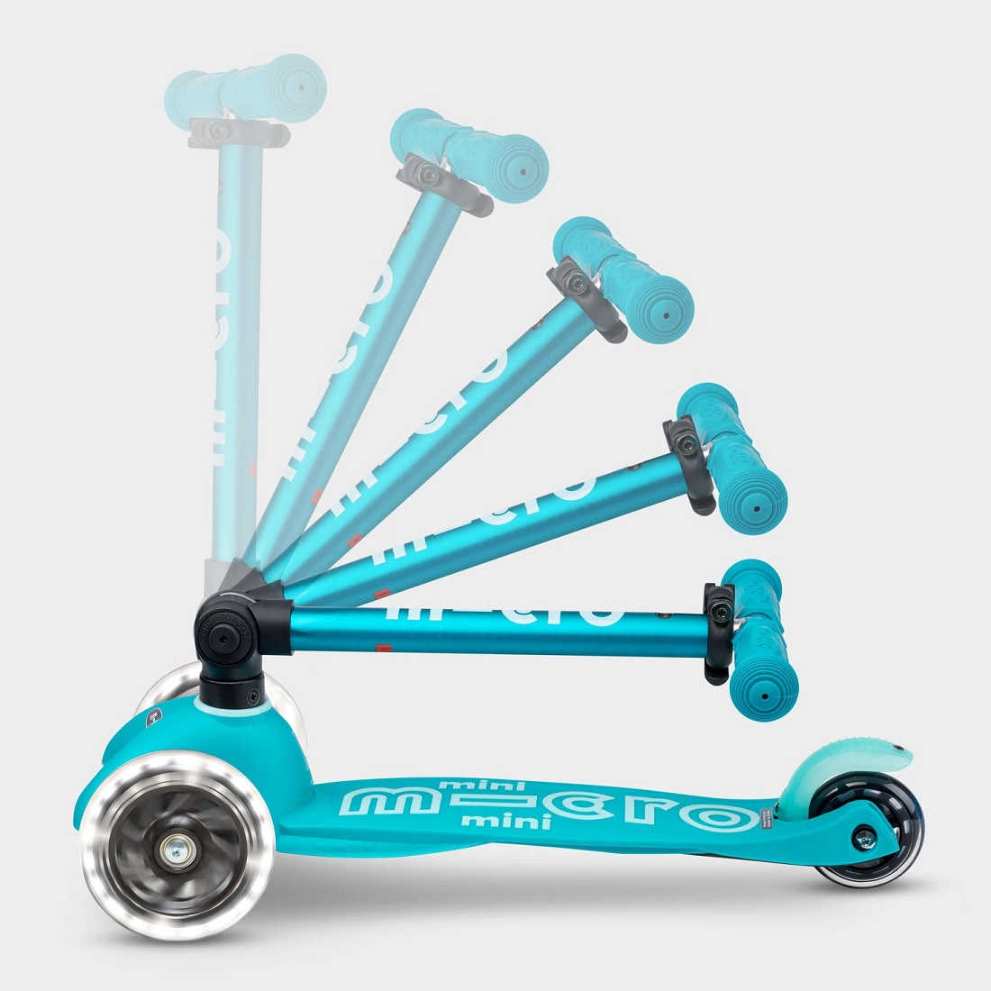 MICRO Mini Deluxe складной LED аква (MMD198)