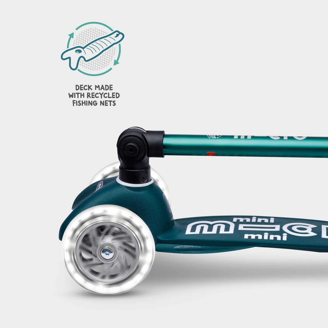 MICRO Mini Deluxe складной ECO LED зеленый  (MMD222)