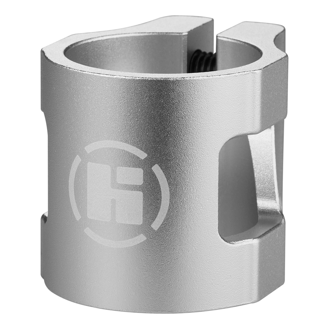 Хомут HIPExtreme H3 HIC 34.9 мм, 2 болта, серебро (420020)