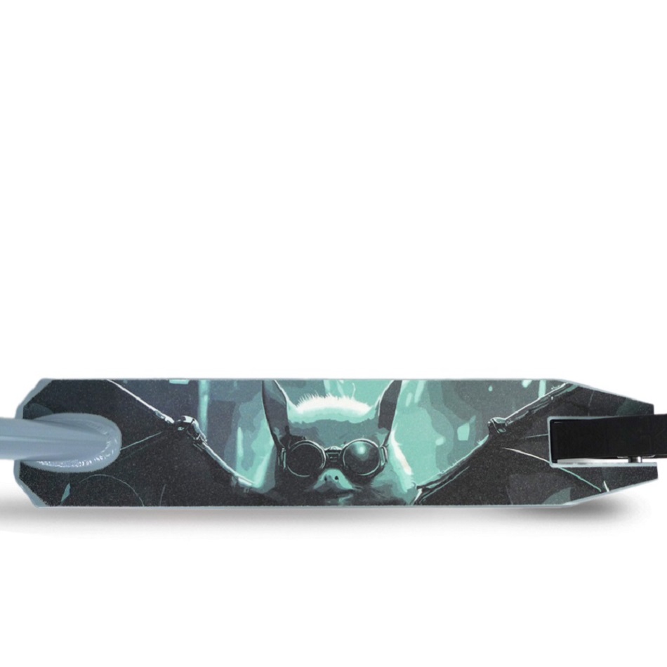 Самокат трюковой Quake Q3 Crazy bat  серый(44079)