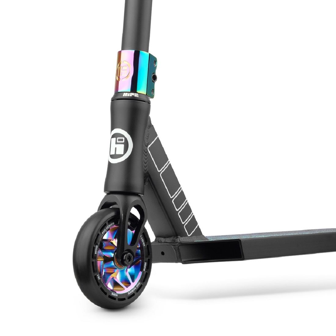 Самокат трюковой HIPE H8 black/neochrome (250861)