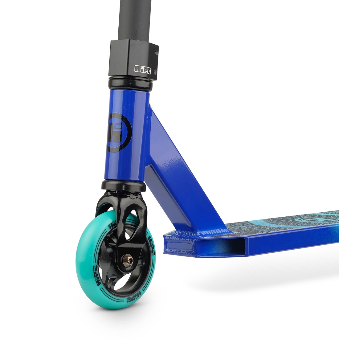 Самокат трюковой HIPE H1 blue/mint (250844)