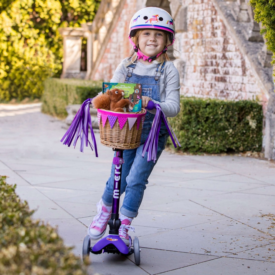 MICRO Mini Deluxe складной LED сиреневый (MMD199)