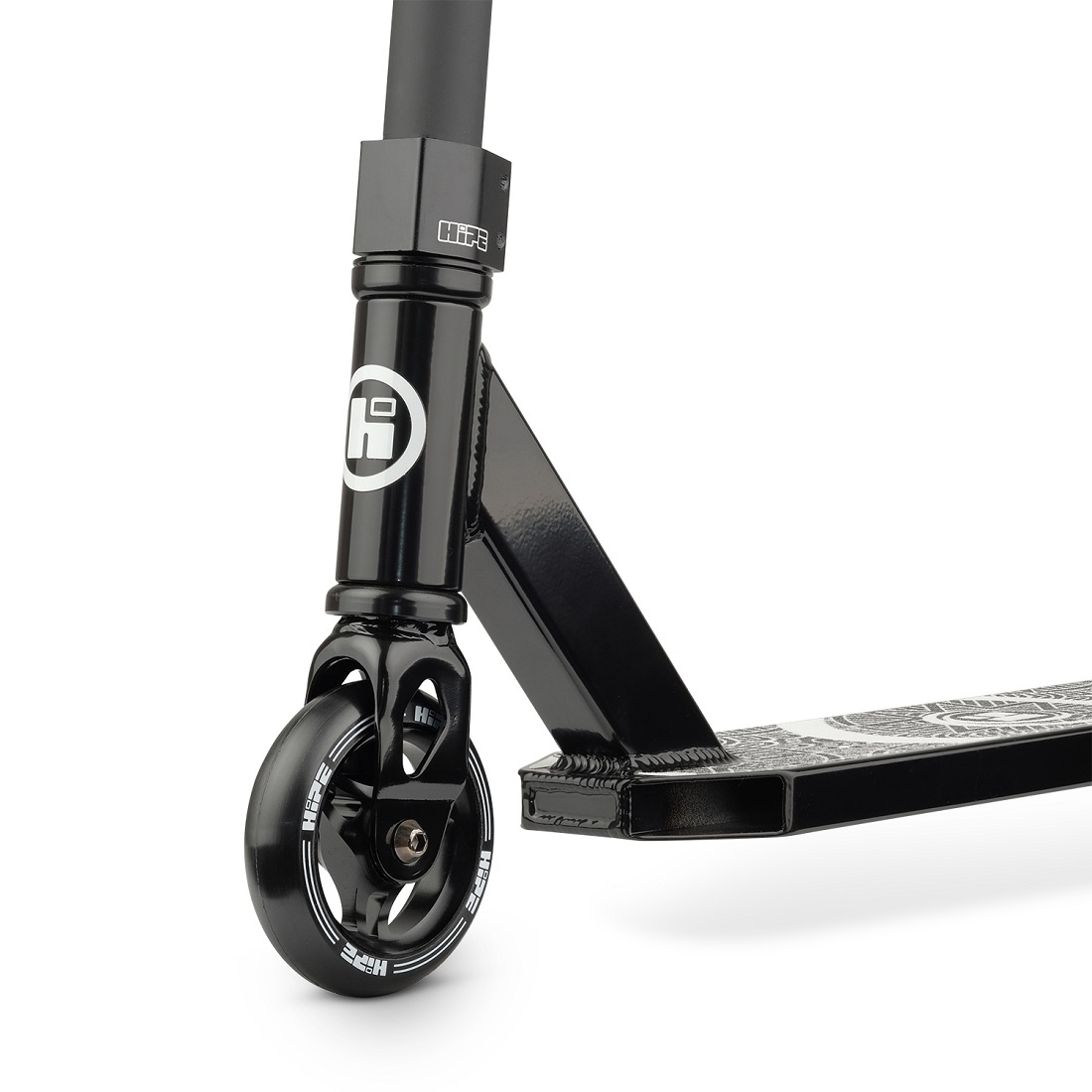 Самокат трюковой HIPE H1 black matt (250842)